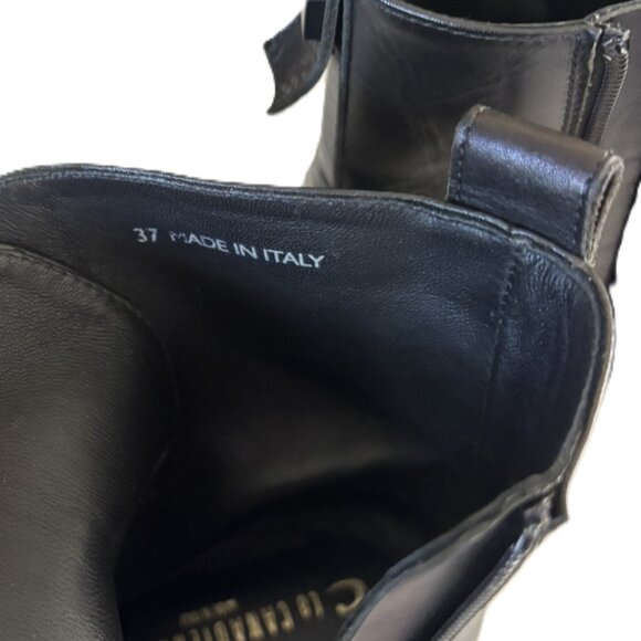 La Canadienne Women's Brendan Waterproof Combat Boot Sz 7 made in Italy - Picture 4 of 15